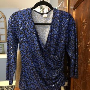 Sparkly ladies top